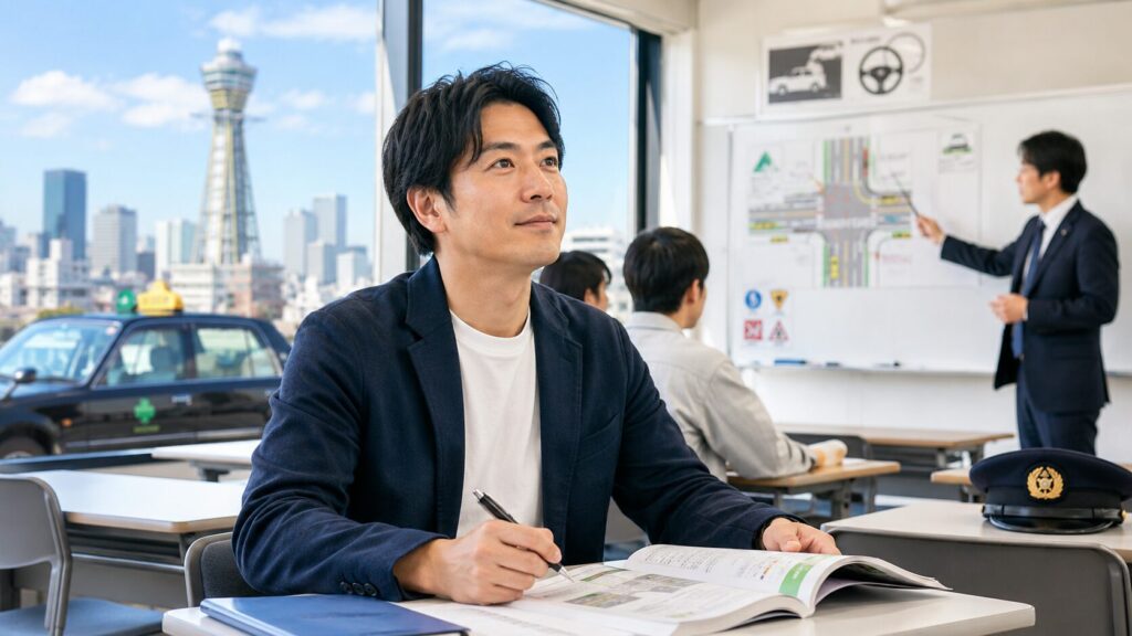 免許取得に向けた勉強も「業務時間」。免許取得中も給与保証の大阪第一交通の研修制度